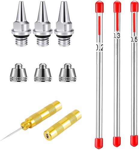 Airbrush edelstahl set - edelstahl,