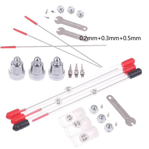 Airbrush ersatzteile set düse - airbrush,