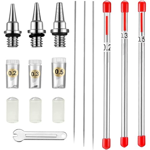 Airbrush ersatzteilset - airbrush, 10